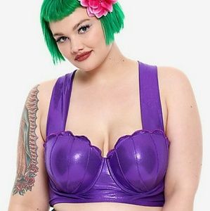 Little Mermaid Hot topic Swim Top